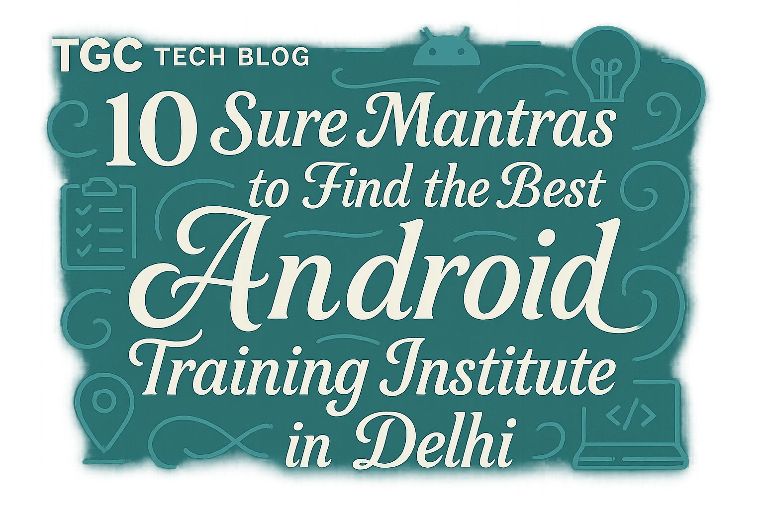 10 sure mantras to find best Android training institute in Delhi
